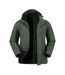 Mens Thunderstorm 3 In 1 Waterproof Jacket Khaki Mountain Warehouse-3