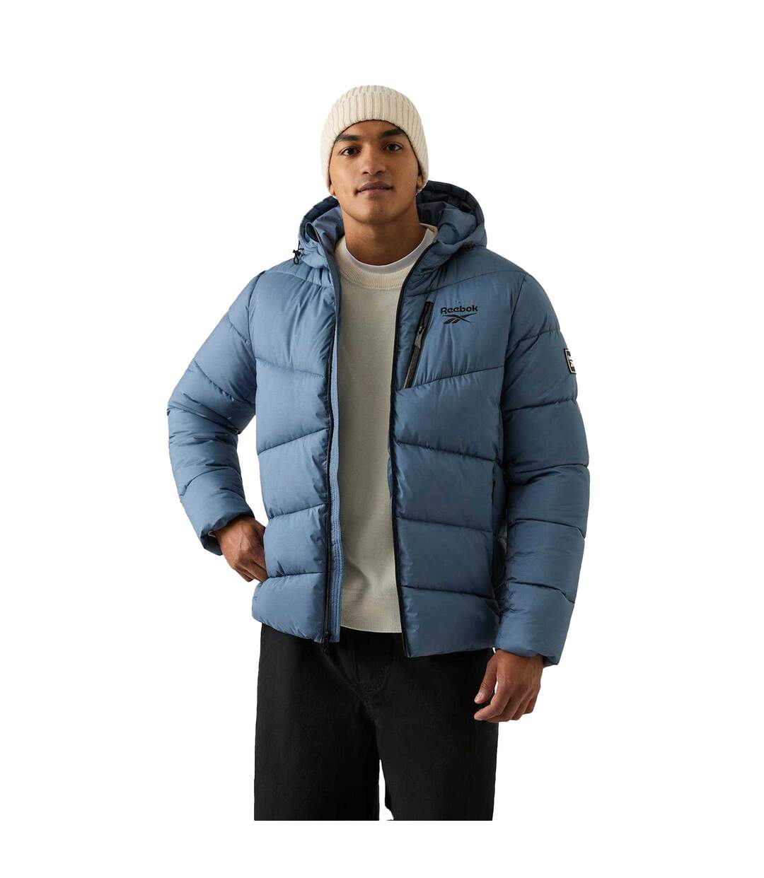 Doudoune Matelassée Homme Bleu Pâle Reebok-1