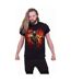 T-shirt fire and blood adulte noir Game of Thrones-3