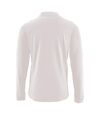 SOLS Mens Perfect Long Sleeve Pique Polo Shirt (White)