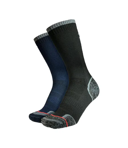 Lot de 2 paires de chaussettes monocouches Walk Repreve pour hommes
