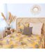 Parure de lit Adelanto - Microfibre 72 g/m² - 220 x 240 cm - Jaune-5