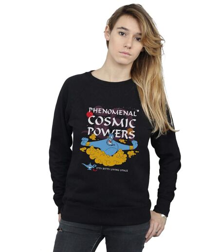 Disney - Sweat ALADDIN GENIE PHENOMENAL COSMIC POWERS - Femme (Noir) - UTBI13029