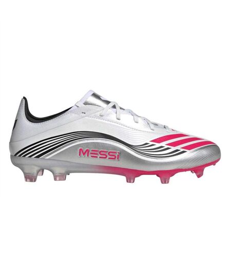 Unisex Adult F50 Messi Elite 3 Stripes Football Boots White Adidas