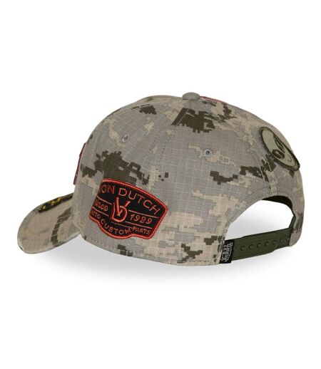 Casquette baseball effet usé avec patch Kamo Sand Vondutch