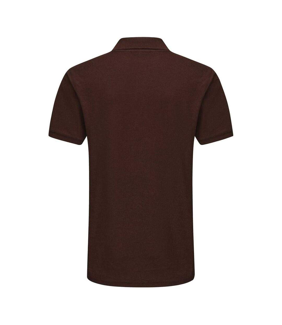 Polo Motif/style Logo Brodé Homme Marron Chocolat Slazenger-2