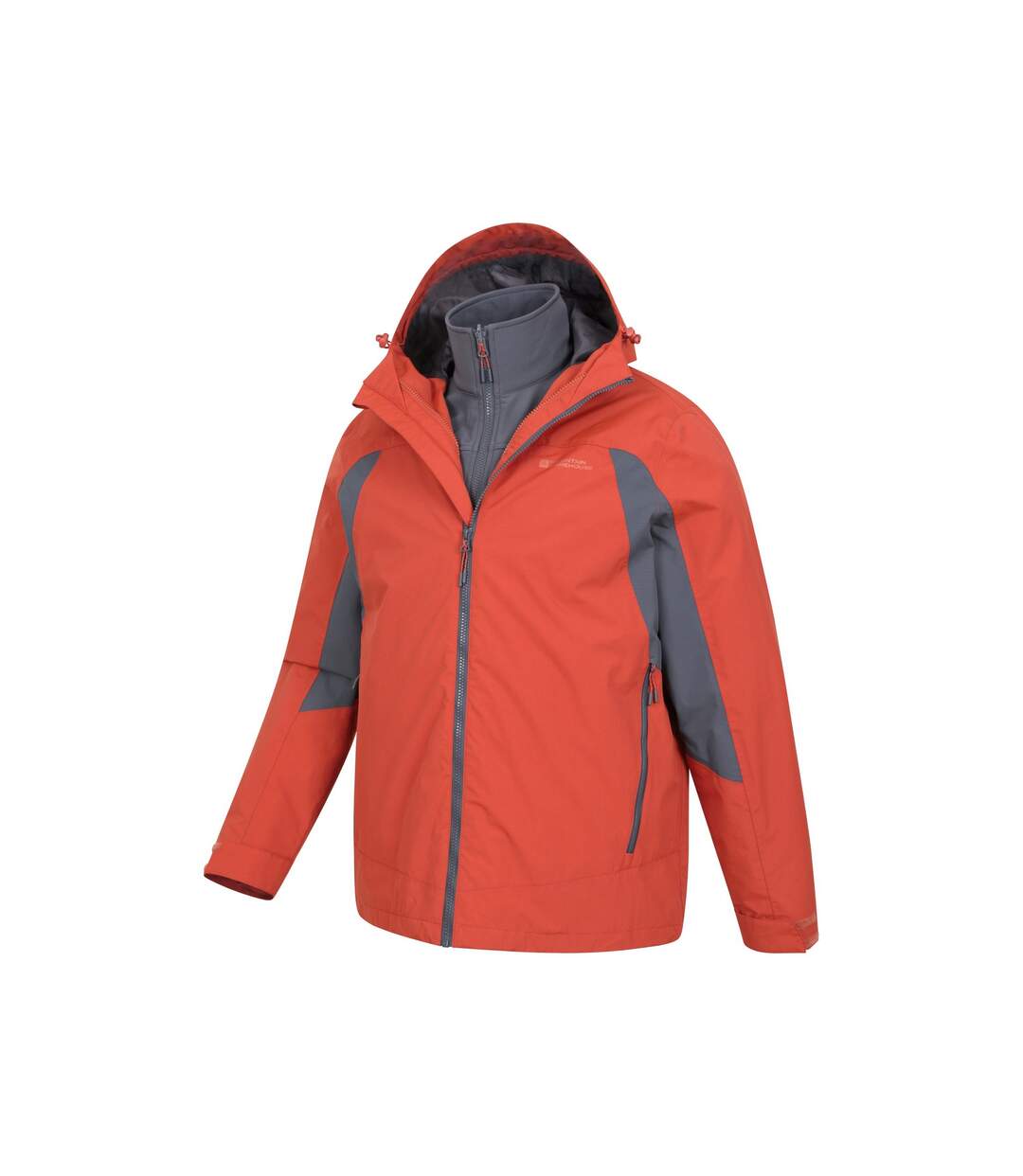 Veste imperméable mist homme orange Mountain Warehouse Mountain Warehouse