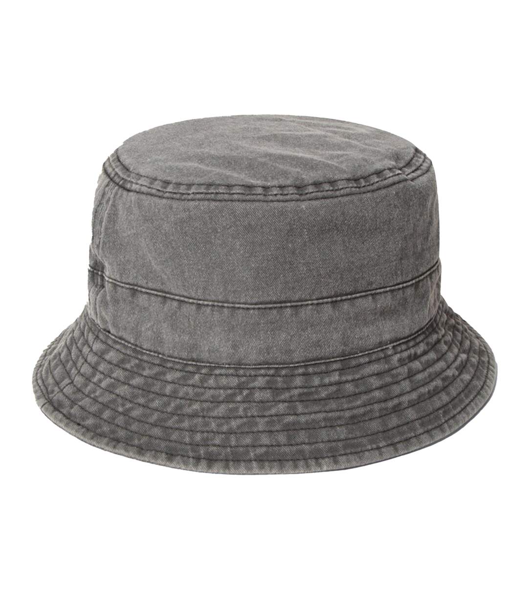 Mens sean organic bucket hat black Animal