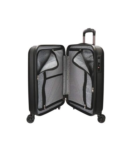 Movom - Valise cabine 55cm Wood - noir - 8567