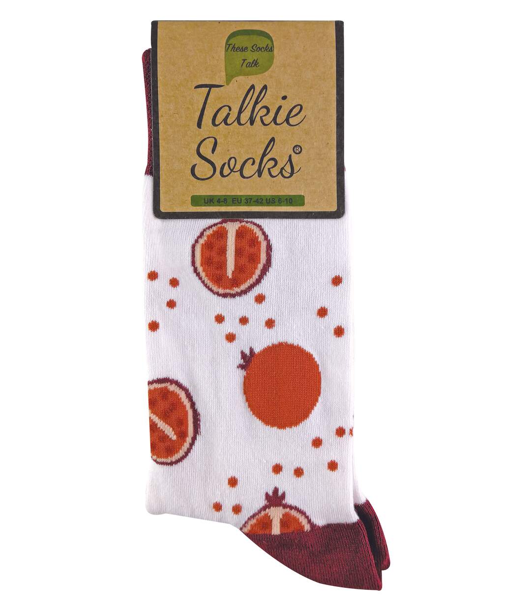 Chaussettes Femme Coton avec Motifs Fruits-2