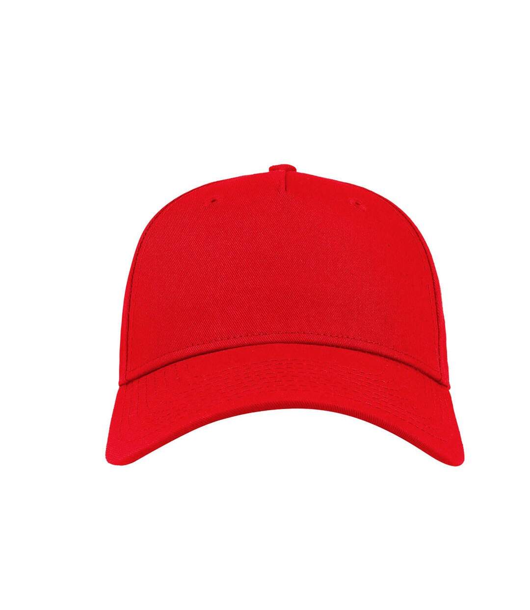 Atlantis 5 Panel Structured Cap (Red) - UTAB483-3