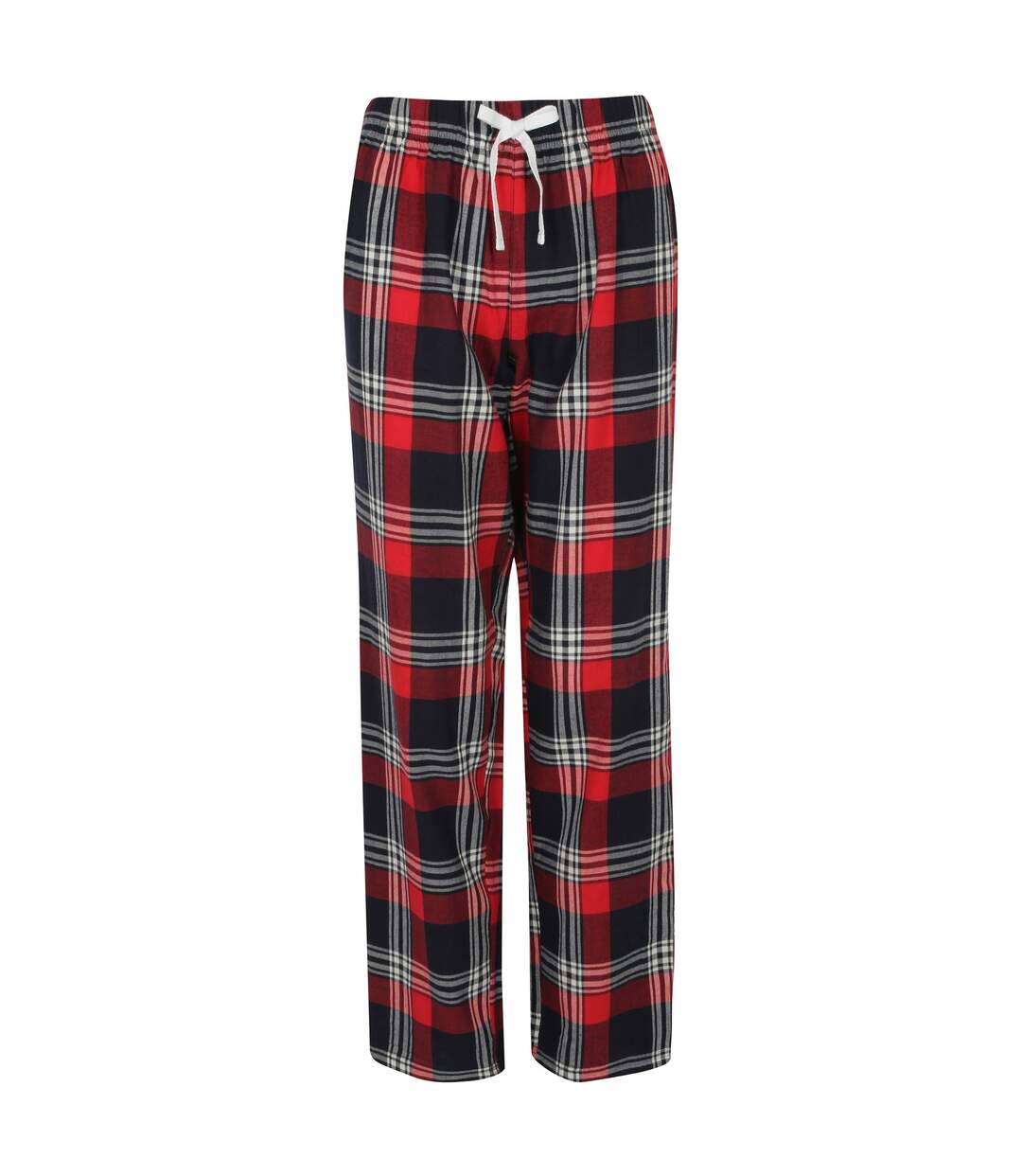 Femme Rouge Bleu Marine Skinnifit Pantalon De Pyjama Tartan-2