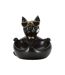 Vide-Poche Statuette Chien Dog Ball 20cm Noir-2