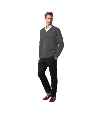 Arundel Pull À Col En V Homme Graphite Kustom Kit