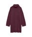 Robe-pull Femme Bordeaux Vero Moda-2