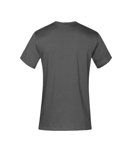 T-shirt Premium Homme Gris Acier Uni Promodoro