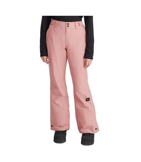 Pantalon de ski rose femme o'neill aplite