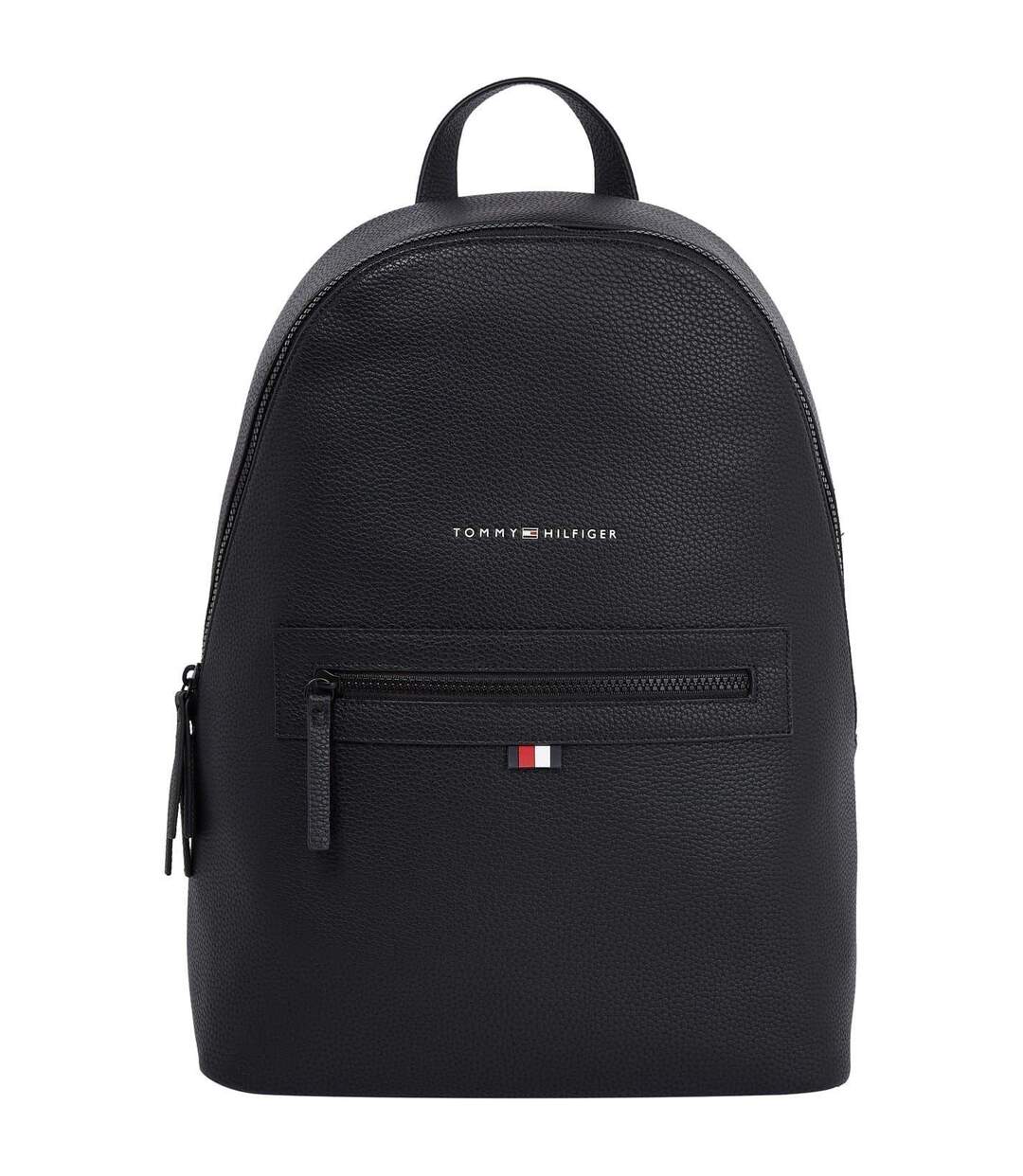 Essential Faux Leather Everyday Backpack One Size Black Tommy Hilfiger-1