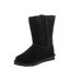 Après-skis Motif/style Court Elle Femme Noir Bearpaw-1