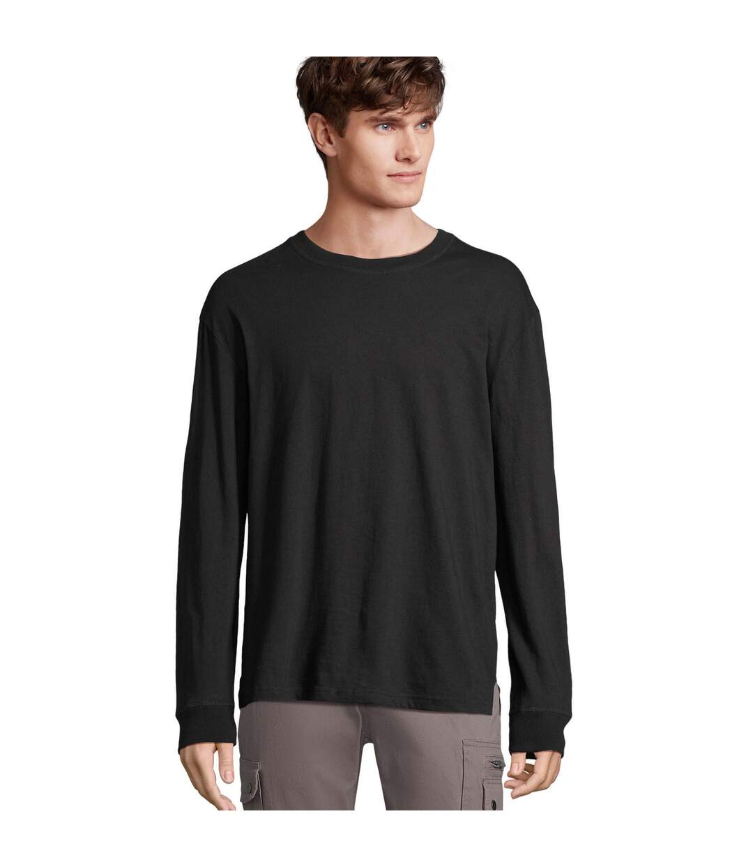 T-shirt Pioneer Adulte Noir SOLS-1