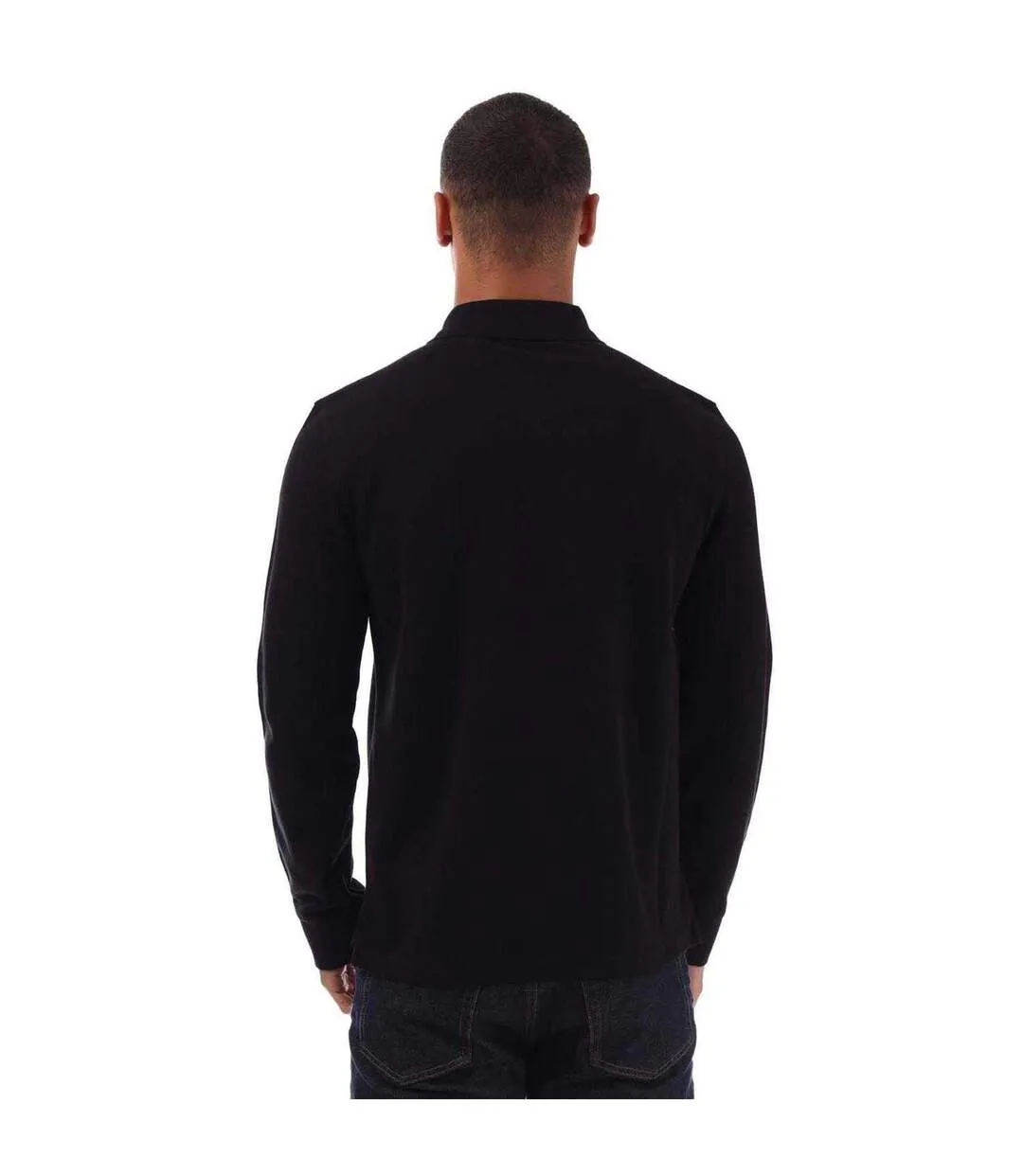 Polo Manches Longues Homme Noir Belstaff-3
