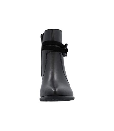 Bottine Cuir Rieker Microstretch