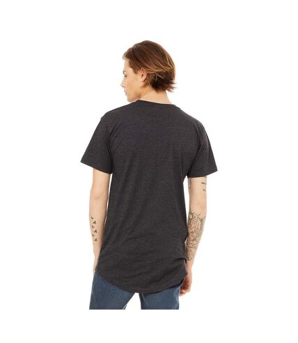 Bella + Canvas Unisex Adult Urban Heather Long Length T-Shirt (Dark Grey Heather) - UTPC5940