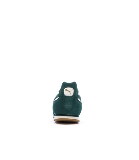 Baskets blanches/vertes homme puma arizona retro