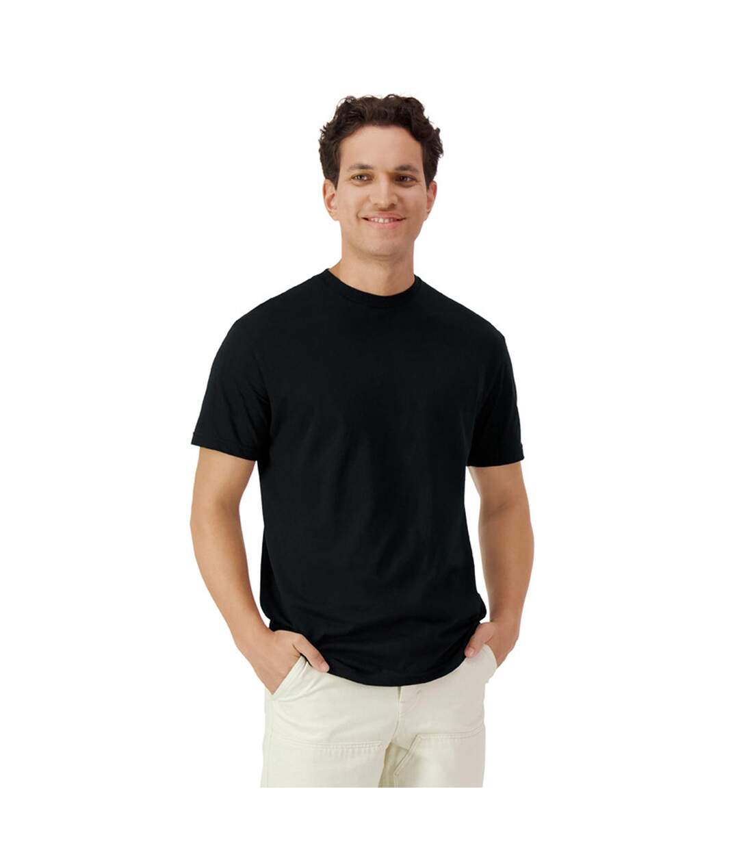 T-shirt Adulte Noir Gildan-2
