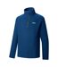 Haut Polaire À Col Montant Zippé Motif/style Alvéolé Kenger Homme Bleu Roi Regatta-4