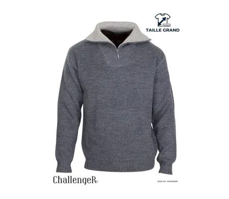 Pull camionneur col camionneur 30% laine PRIMO4