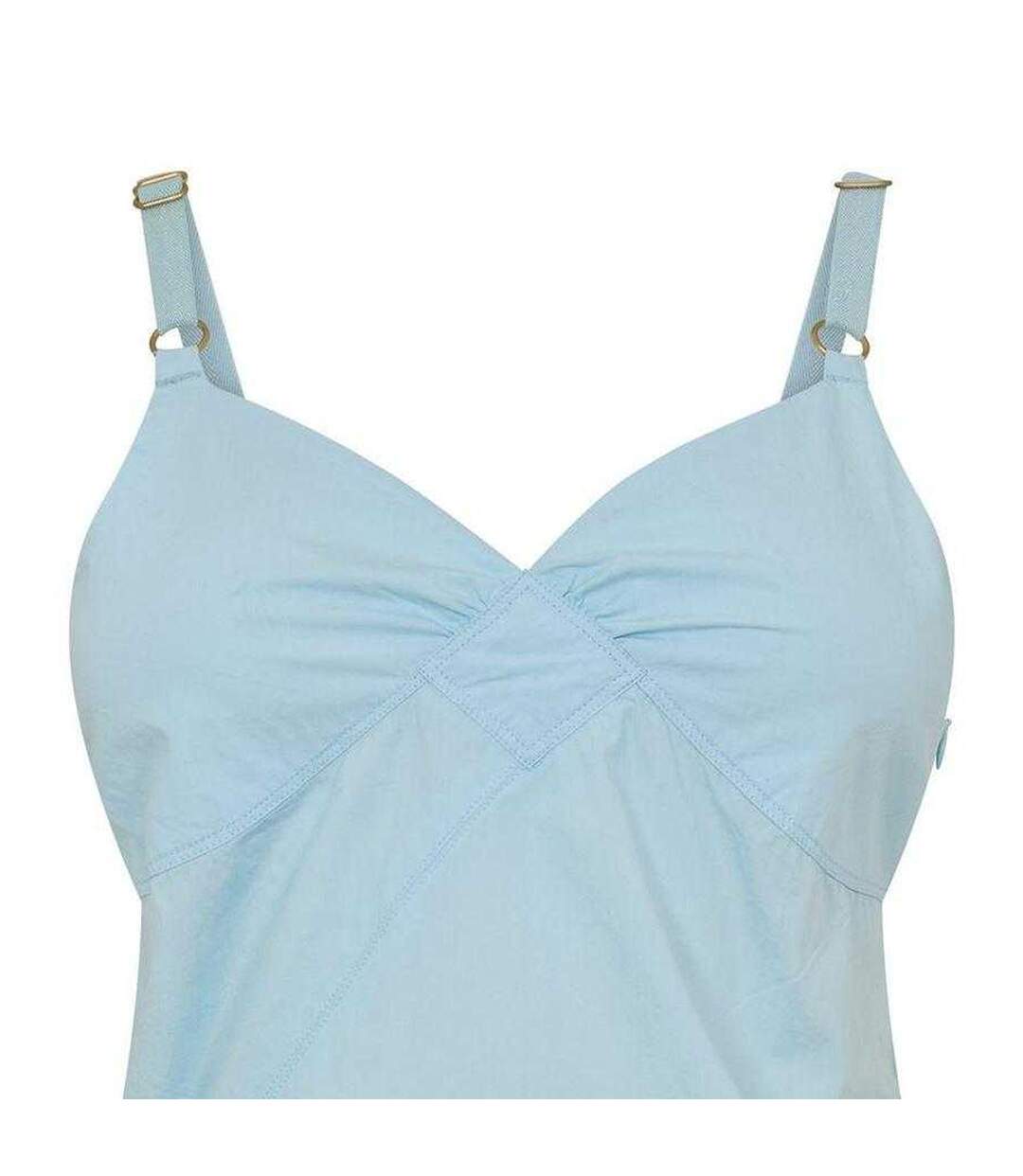Womens/ladies Diamond Tank Top Blue Puma-3