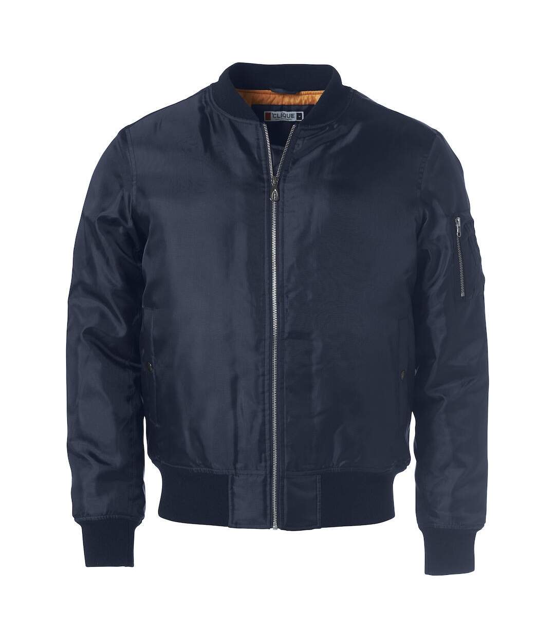 Unisex Adult Bomber Jacket Dark Navy Clique-1