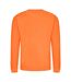 Sweatshirt unisexe orange vif Awdis