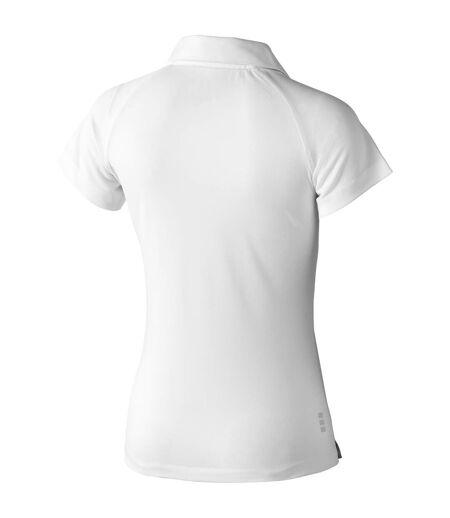 Polo manches courtes ottawa femme blanc Elevate