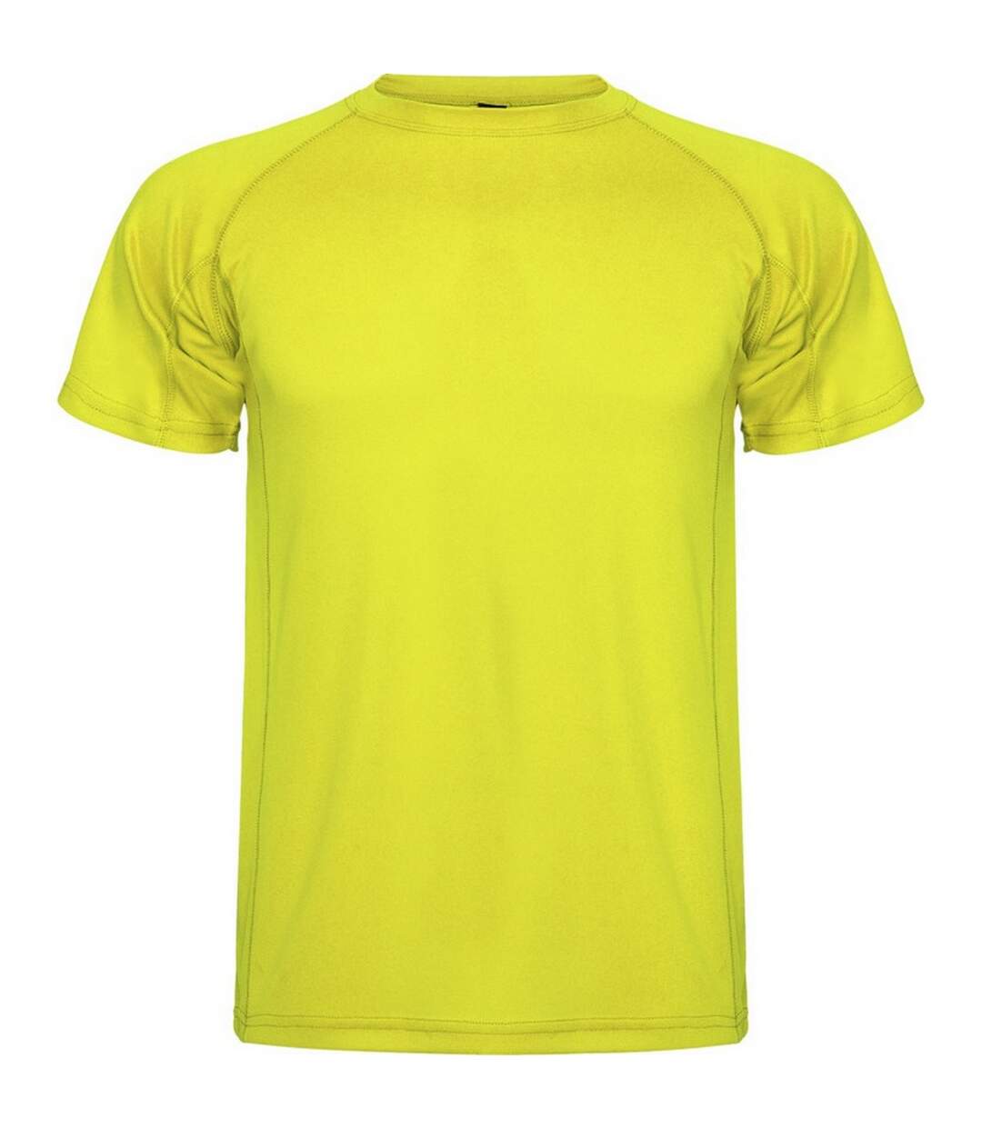 T-shirt Montecarlo Homme Jaune Fluo Roly Sport-1