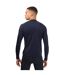 Mens Series-1 Long-sleeved Base Layer Top Navy Skins-2