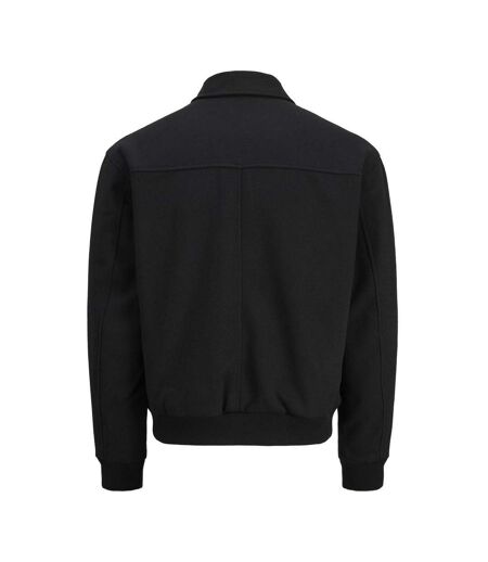 Veste noire homme jack & jones cover bomber