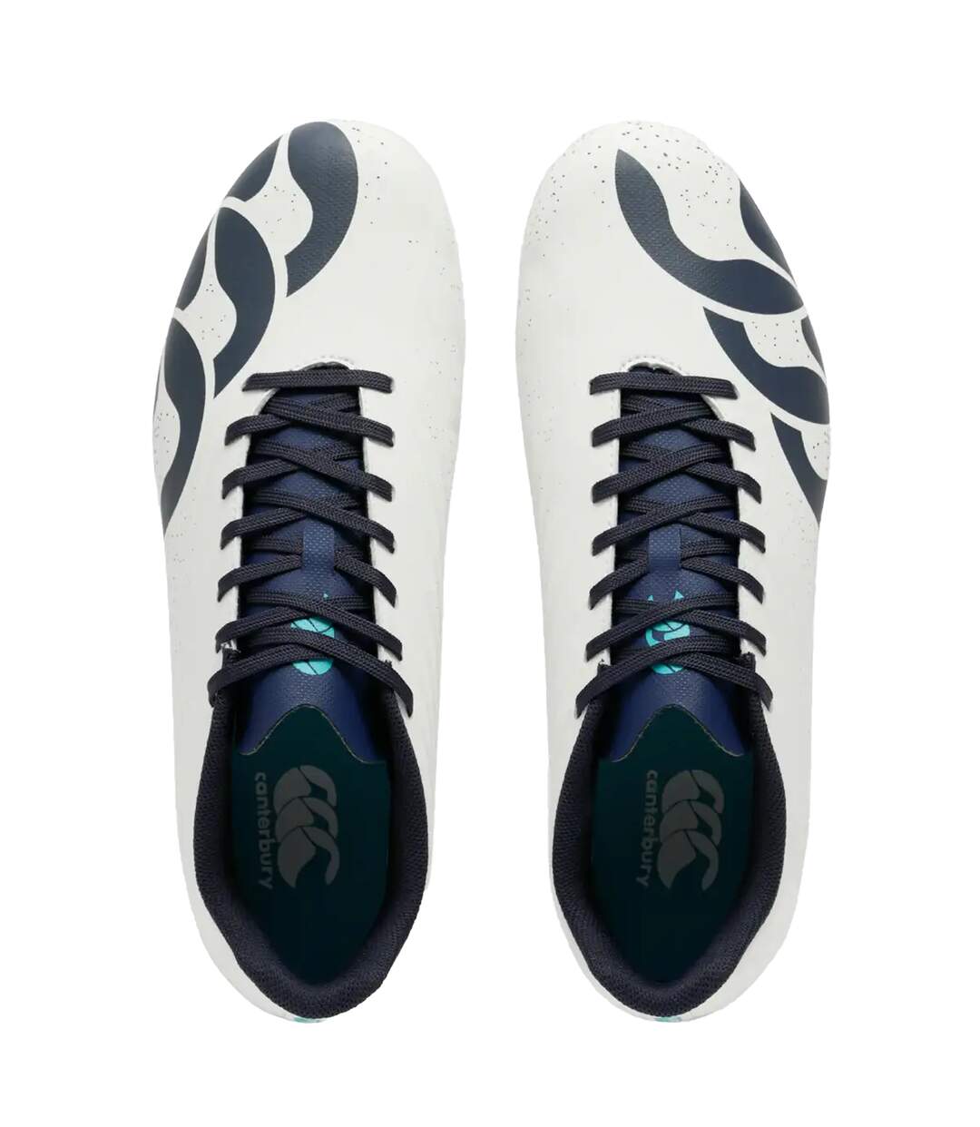 Chaussures De Rugby Pour Terrain Souple Stampede Groundbreak Pro Homme Blanc Canterbury-3