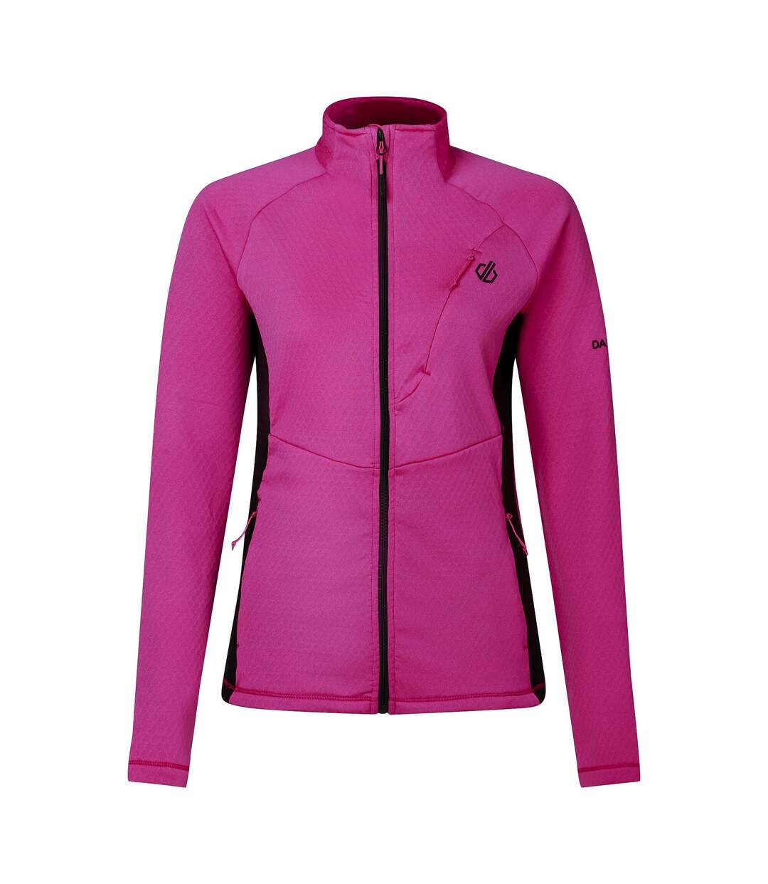 Veste Extensible À Col Montant Emerging Femme Rose Vif Dare 2B-2