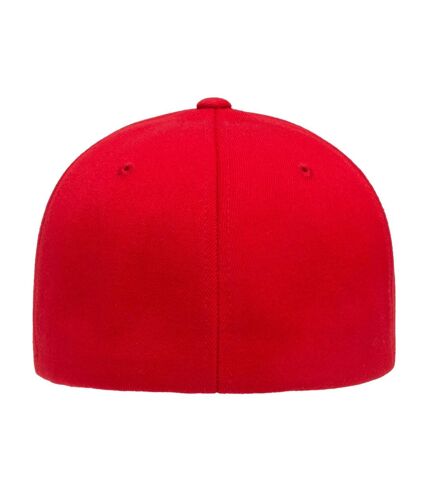 Flexfit By Yupoong Wool Blend Baseball Cap (Red) - UTRW7558