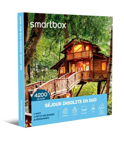 Séjour insolite de 2 jours en duo - SMARTBOX - Coffret Cadeau Séjour