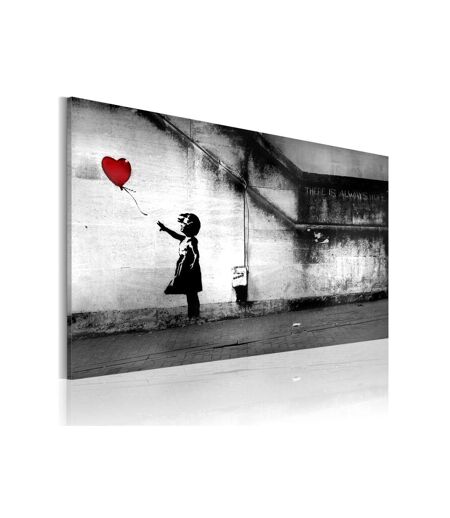 Paris Prix - Tableau Imprimé espoir - Banksy 40x60cm