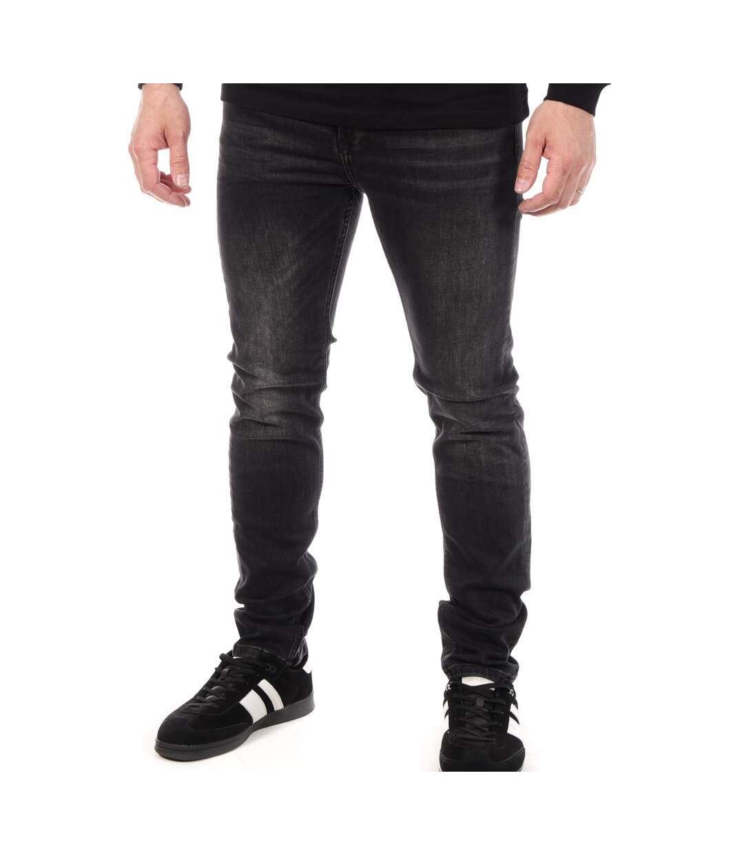 Jean slim fit noir homme kaporal irishe-1