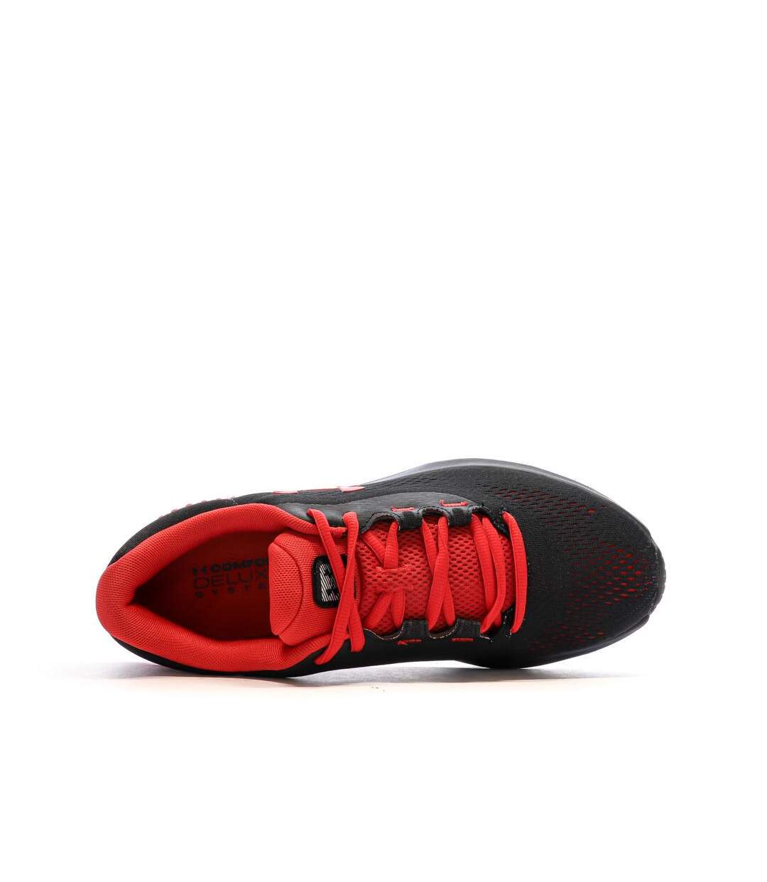 Chaussures de running noir/rouge homme under armour charged rogue 4-4