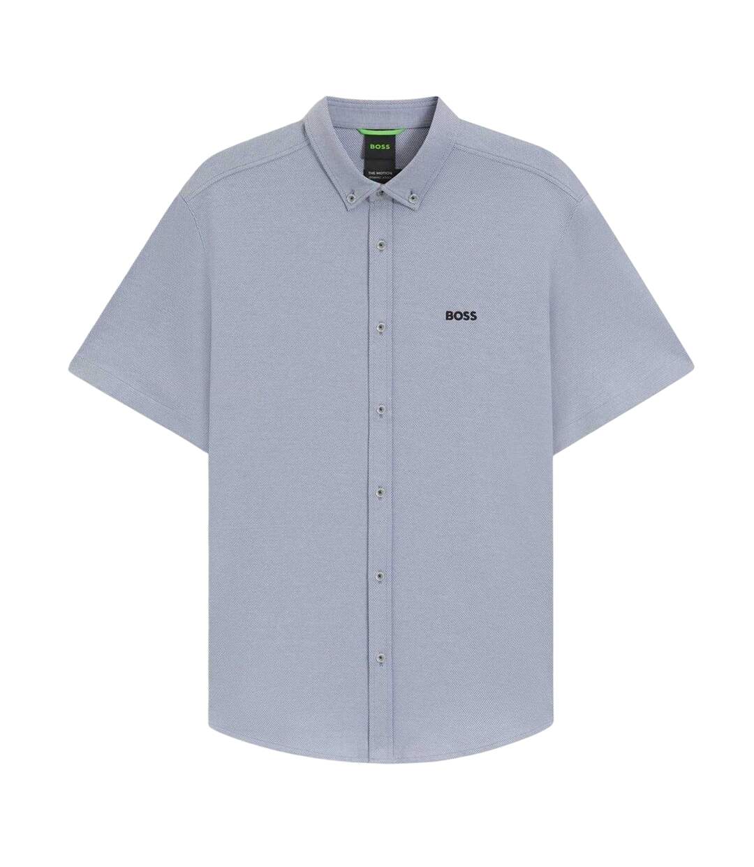 Mens B Motion Button-down Shirt Grey Boss-2