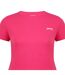 T-shirt Motif/style Uni Femme Rose Vif Slazenger-4