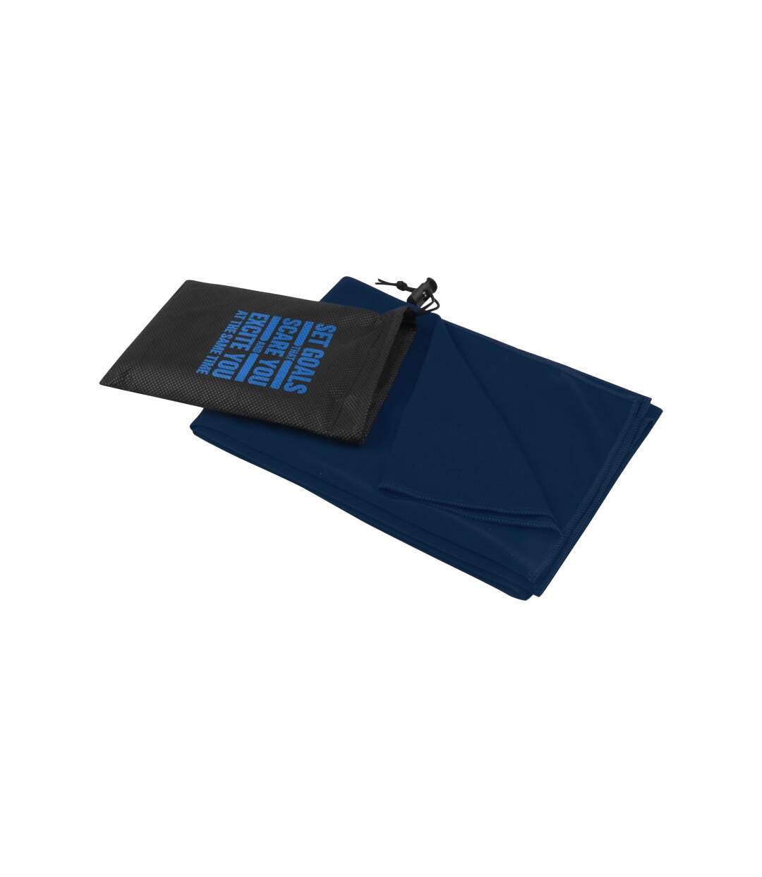 Lucas rpet sports towel 80cm x 30cm navy Generic-1
