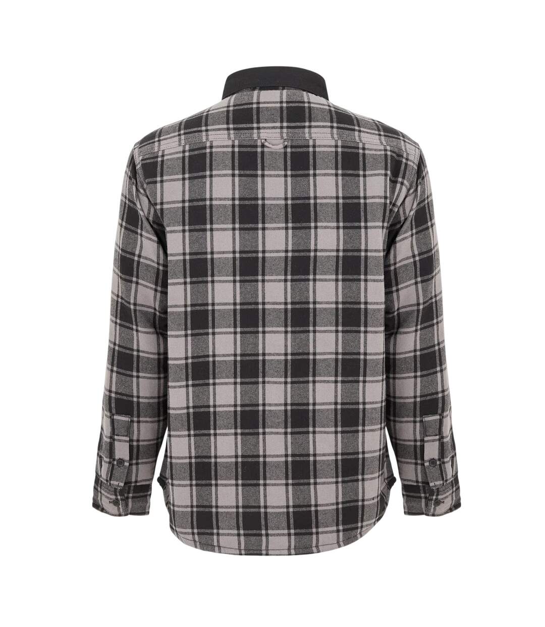 Surchemise Motif/style Motif Écossais Valley Homme Gris Noir Luke-2