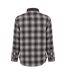 Surchemise Motif/style Motif Écossais Valley Homme Gris Noir Luke-2